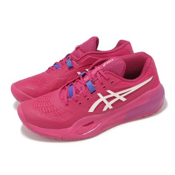 Asics 網球鞋 GEL-Resolution X 女鞋 美網配色 桃紅 緩震 亞瑟士 1042A279700