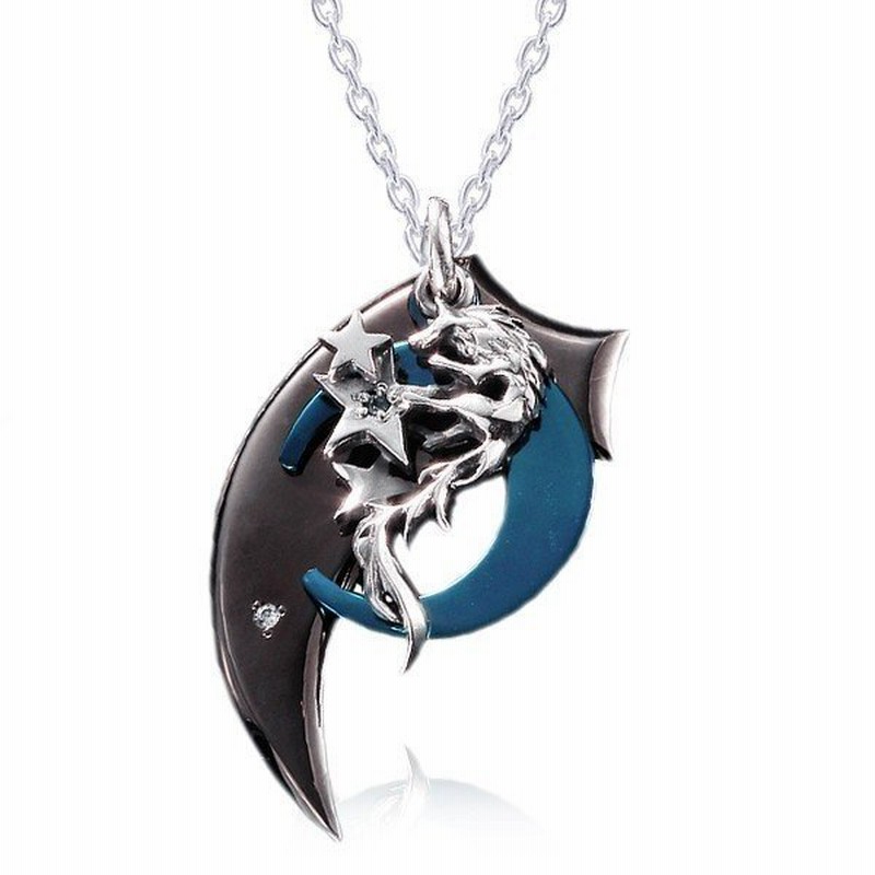 ウルフマン ブラザーズ ムーンウルフ×クローチタンペンダント ネックレス