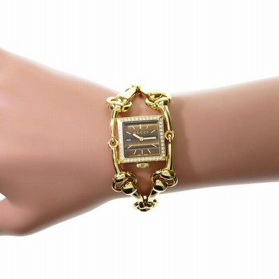GUCCI/グッチ シニョーリア 116.5 K18/金ムク 腕時計/750YG