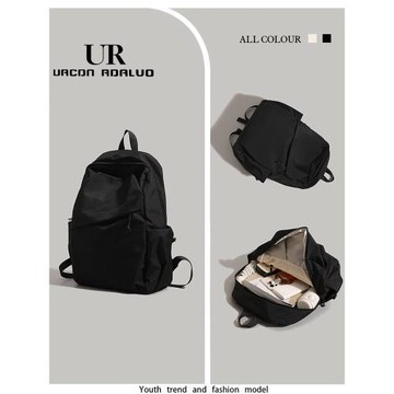 UR日系簡約雙肩背包校園初高中學生書包2025新款大容量短途旅行包
