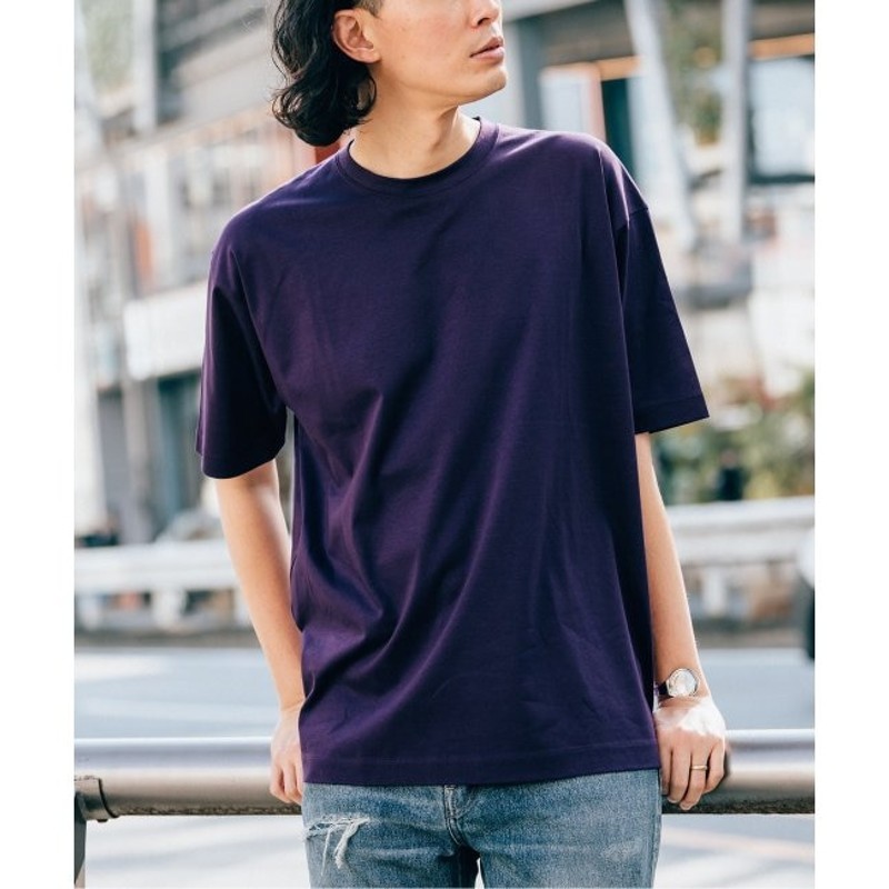 EDIFICE LA BOUCLE 紺色 ワッフル 長袖Tシャツ 長袖トップス - Tシャツ