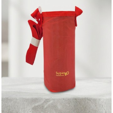 【出清新品】100_輕便型水壺袋Skater不鏽鋼專用 360ml,8cm*21cm 紅色, 1個