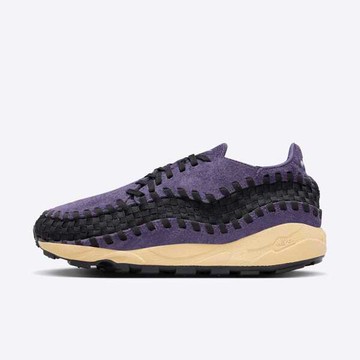 Nike Air Footscape Woven [FZ2615-500] 男女 運動休閒鞋 編織鞋 仿舊中底 紫黑