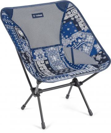 ├登山樂┤韓國 Helinox Chair One 輕量戶外椅 拚接圖騰-藍 # HX-10305