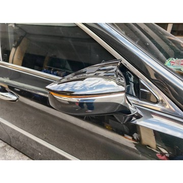 ~歐力斯~凌志 LEXUS ES IS UX LBX 後視鏡蓋 後視鏡罩 後照鏡裝飾蓋 碳纖維紋 亮黑 牛角款