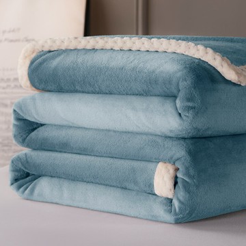 珊瑚絨毯子 午睡毯子 冬季加厚墊鋪床單人被子 學生宿舍辦公室午休毯【不二雜貨】