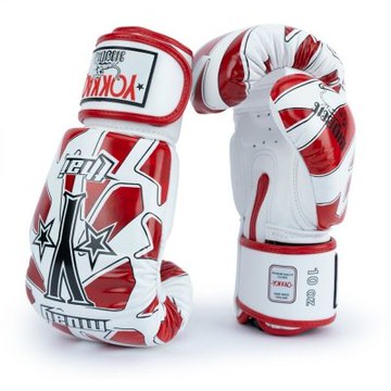Yokkao 破壞者拳擊手套 白紅 FYGL-72-54