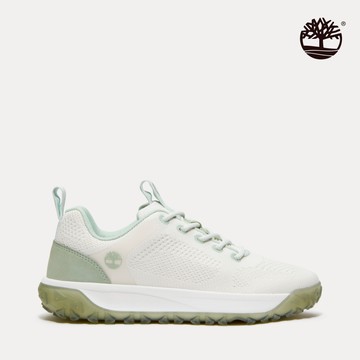 Timberland 女款白色Motion 6低筒健行鞋|A41P8EAC