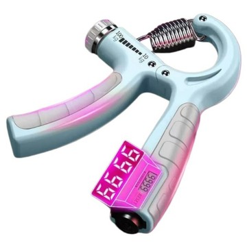 握力器 可調節10-100kg計數功能助力練肌肉腕力 握力器 臂握器 手力器 指力器 测力器 握力訓練棒