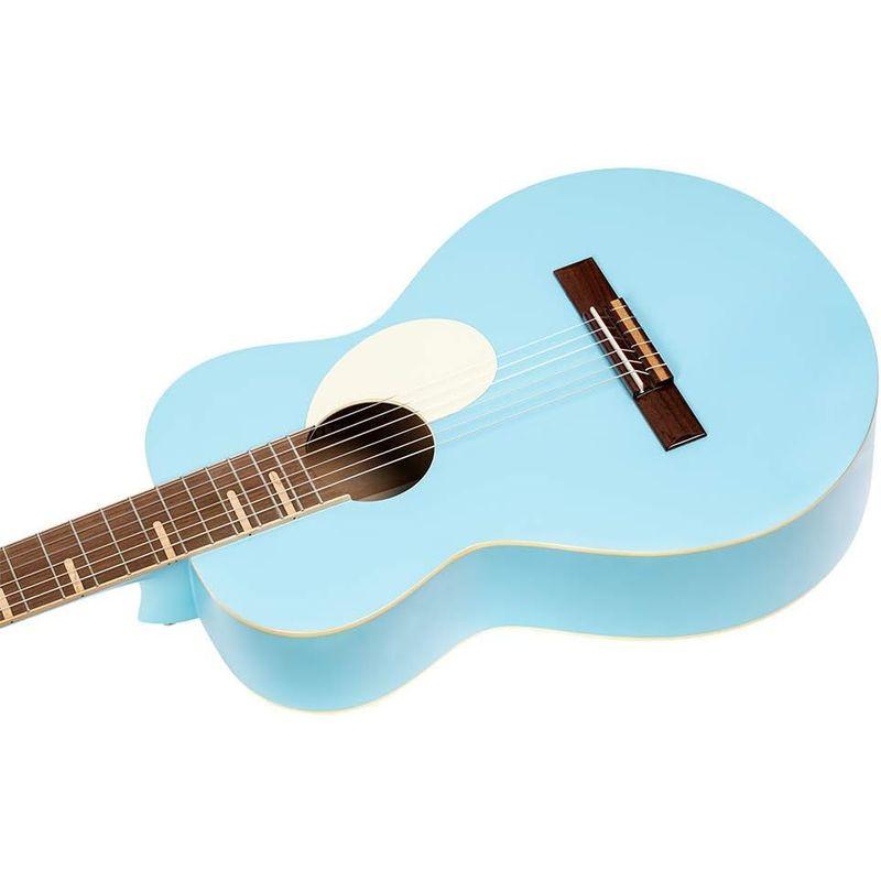 クラシックギター ORTEGA オルテガ GAUCHO Series アガチストップ RGA-SKY Sky Blue (ギグバッグ付属)
