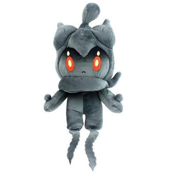 特惠促銷🚀🚀25cm 小號 黑色 瑪夏多 格斗幽靈 進化版 毛絨公仔 玩具 玩偶
