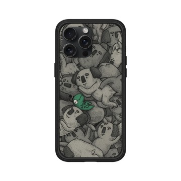 iPhone 15 Pro Max Mod NX 黑 - 怪奇事物所 Incrediville - 無尾懶熊密集恐懼症