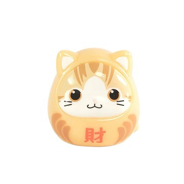 [ HeyCiao] 開運達摩貓 小燈系列 盲盒 公仔 （含電池）