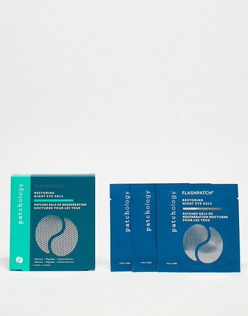 Patchology FlashPatch Restoring Night Eye Gel Patches 5 Pairs-No colour