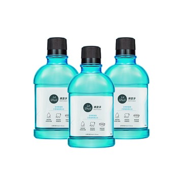 成人漱口水 LeShuli 樂漱淨漱口水-475ml/瓶3入 組合優惠