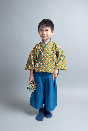 淺草振袖和服-訂製 嬰幼兒 寶寶 兒童 日本 和服 禮服 襯衫 彌月