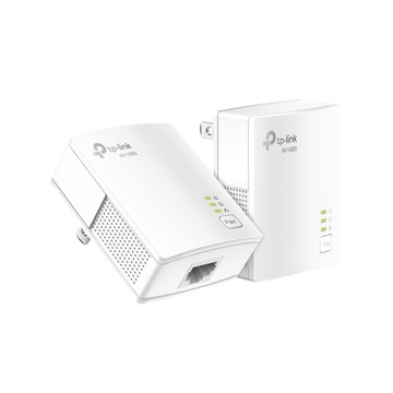 TP-Link TL-PA7017 KIT AV1000 Gigabit 乙太網路 高速電力線網路橋接器 橋接設備 雙包組(KIT)