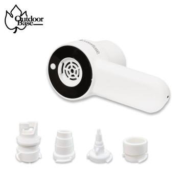 【Outdoorbase】颶風無線充氣幫浦 可充氣及洩氣(幫浦 充氣床幫浦 馬達)