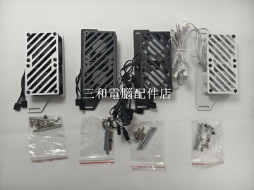 內存散熱器 白色 無光 ARGB 兼容ATX MATX主板 新品【三和電腦配件店】