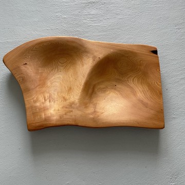 臺灣紅檜聞香雙格盤 編號 66