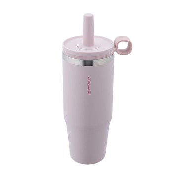 cook power 鍋寶 樂嚼系列 真空提環內陶瓷珍珠粗吸管杯  1L  1個  玫瑰露