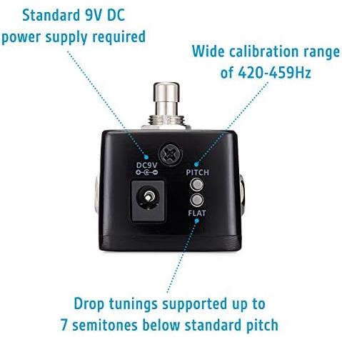 KLIQ Tiny-Distortion Effect Pedal for Guitar  Bass