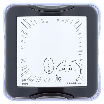 sun-star 吉伊卡哇浸透印章 適用於便條紙和紙張 日本製造  黑色  1個