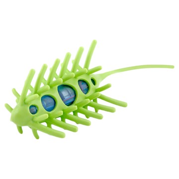 L’chic 震動異形毛毛鼠 塑料金屬材質  綠色  1個