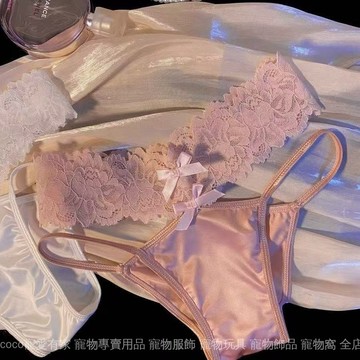 免運 台灣出貨 【30天热销2240件】女士蕾丝内裤性感纯欲蝴蝶结新款低腰三角裤限時下殺