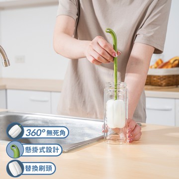 威瑪索 海綿瓶杯刷/清潔洗杯刷/快速起泡/360度無死角清潔