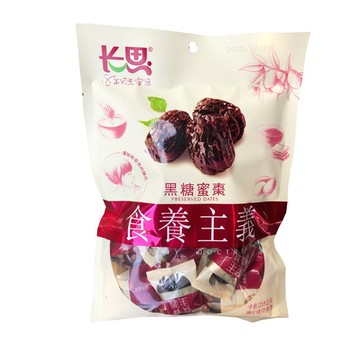 長思黑糖蜜棗235g