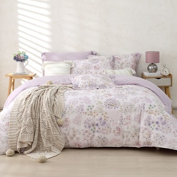 (雙人/加大) / 抗菌天絲™兩用被床包組 / 思若柔情 / HOYACASA