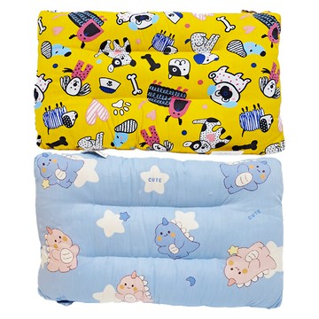 萱萱枕 2入組 兒童枕頭  43 x 28 x 6cm  幸運狗狗 + 恐龍星星
