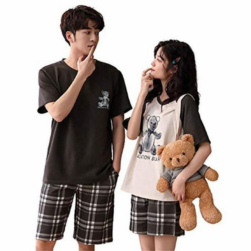 パジャマ メンズ パジャマ 夏用 メンズ レディースファッション 夏 パジャマ メンズ チェック ルームウェア ルームウェア ゆるふわ 彼女 通販 Lineポイント最大0 5 Get Lineショッピング