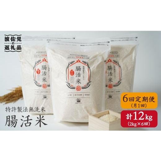 ふるさと納税 長崎県 波佐見町 特許製法の腸活米 2kg×6回 計12kg（ 無洗米 ） [VD02]