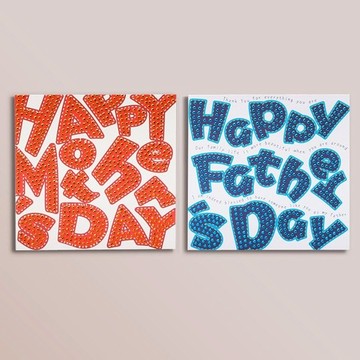 【GFSD】水鑽精品-手工賀卡