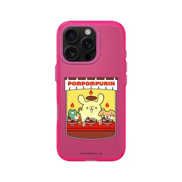 iPhone 16 Pro Clear 粉漾桃 - 三麗鷗-布丁狗30週年 PomPomPurin (30th Anniversary) - 辣翻天