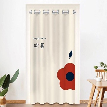 臺灣出貨🔥免打孔窗簾 遮光窗簾 遮光簾 窗簾 紗窗簾 門簾 空調簾門簾免打孔臥室隔斷簾空調擋風簾子家用廚房厠所遮擋衛生間