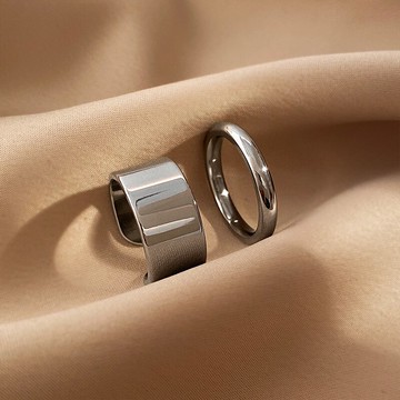 復古開口戒指女素圈小眾設計時尚個性ins潮簡約百搭冷淡風高級感