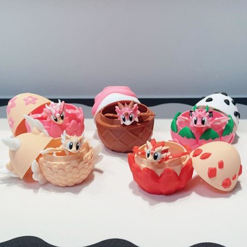 🔥精品優選🔥3D打印呆萌龍+龍蛋模型塑料玩具套裝桌面裝飾雕塑擺件禮物