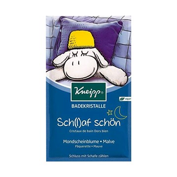 Kneipp 克奈圃 原始鹽泉浴鹽 雛菊錦葵 Schlaf schön  60g  10包