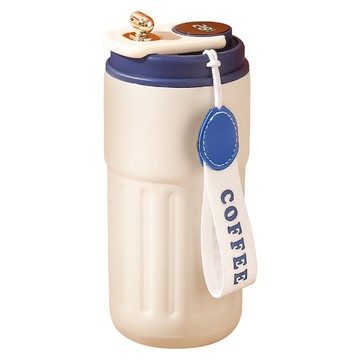 小麥購物 智能顯溫保溫杯 C619 214g  1個  450ml  時尚藍