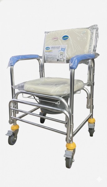 【醫博士專營店】承輝 CS-012B 鋁合金 附輪便盆椅