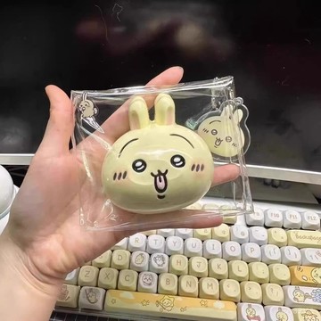 📣免運🔥臺灣出貨🔥可愛吉伊烏薩奇迴彈解壓玩具感奶油仿硅膠減壓食品級神器伊卡平價