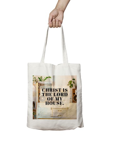 基督是我們家的主經文布袋