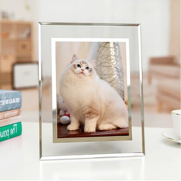 廣告台牌 買壹送二水晶玻璃相框擺臺5寸6寸7寸8寸10寸A4證件免費洗照片