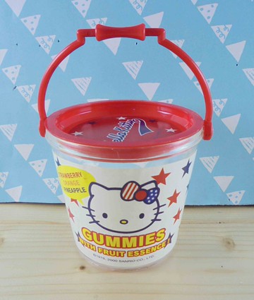 【震撼精品百貨】Hello Kitty 凱蒂貓 KITTY手提空盒-美國圖案 震撼日式精品百貨