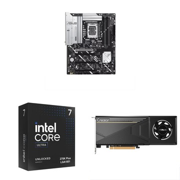 Intel 〈限時〉U7 270K Plus+華擎Intel Arc Pro B70 Creator 32G顯卡 送華碩主板