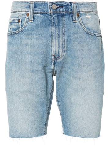 Levi's - mid-rise denim shorts - men - Cotton/Lyocell/Elastane - 29 - Blue