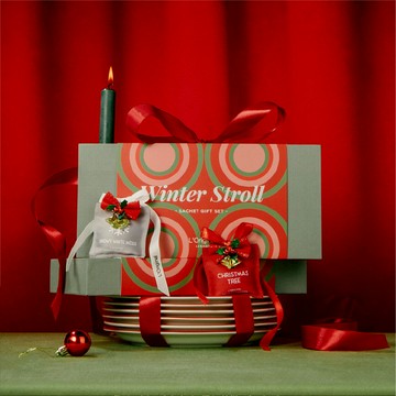 英國 L'Original 冬境漫步聖誕香氛包雙入禮盒